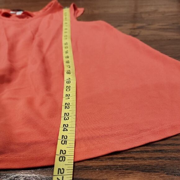 Country Road Women's Rust Tank Top Size XL Loose Fit Vacation Summer Flowy Loose - Picture 6 of 8